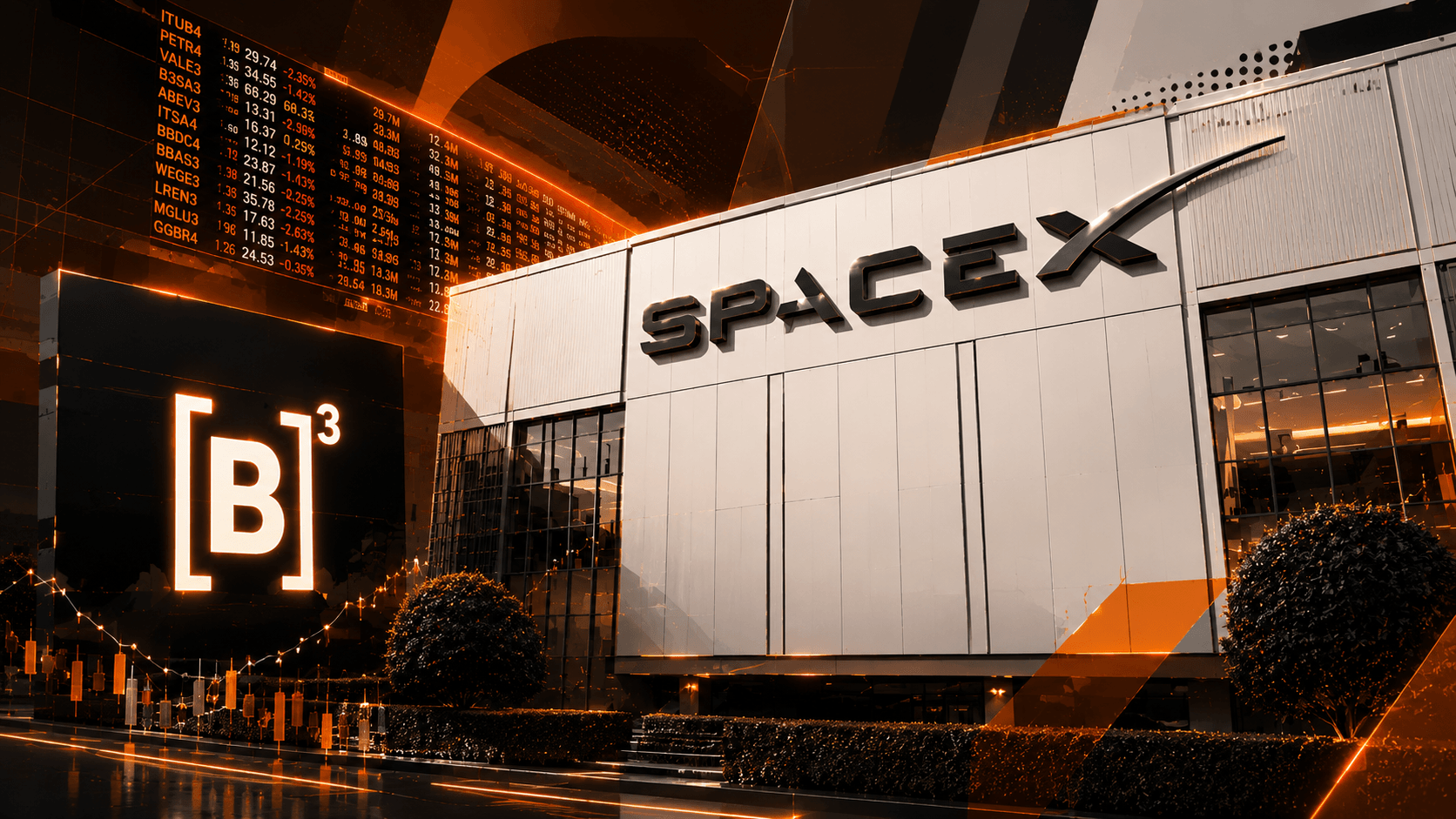 SpaceX chega à B3 e transforma o espaço em investimento de varejo