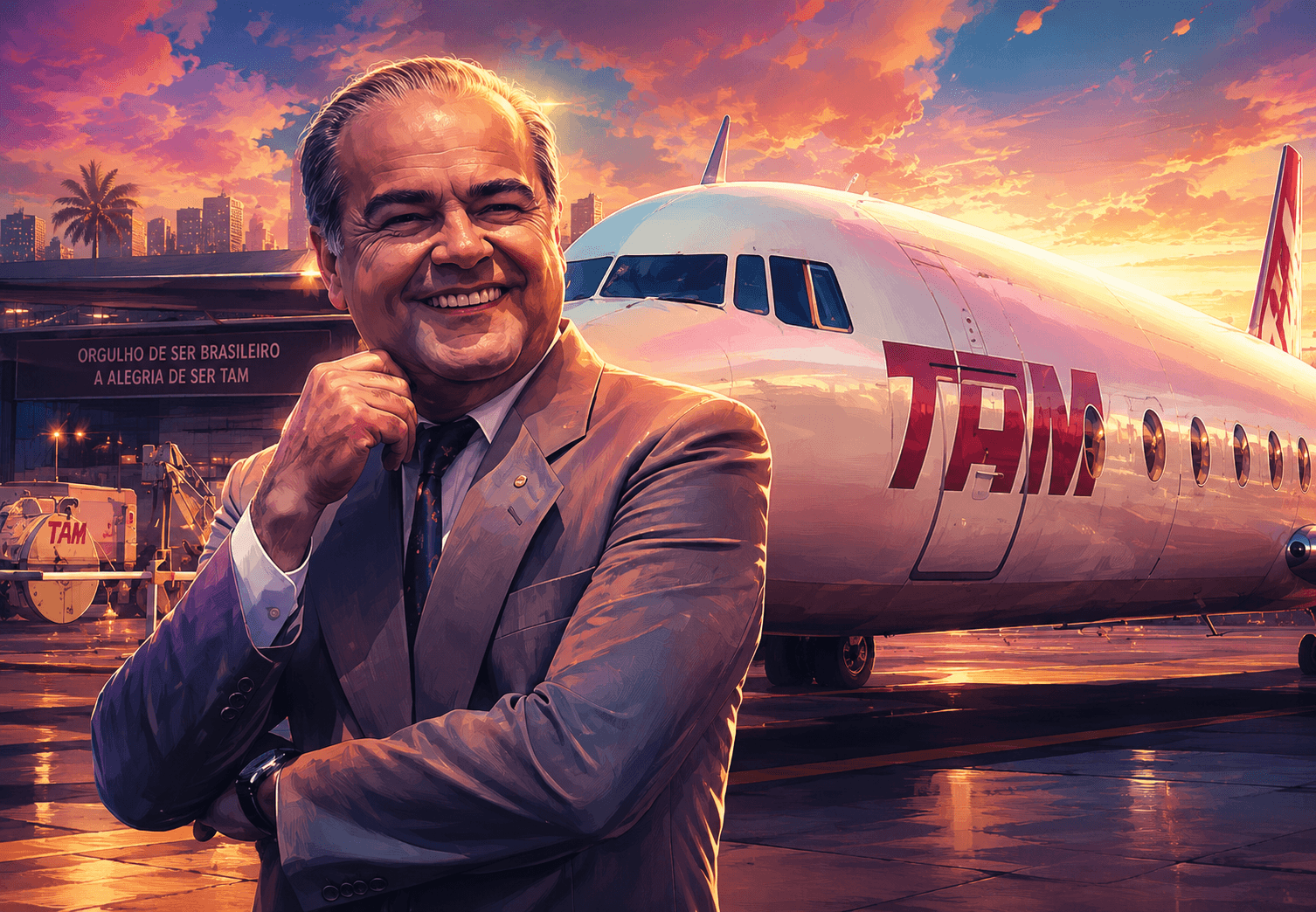 Rolim Amaro: o homem que vendeu uma lambreta e construiu uma das maiores companhias aéreas do Brasil