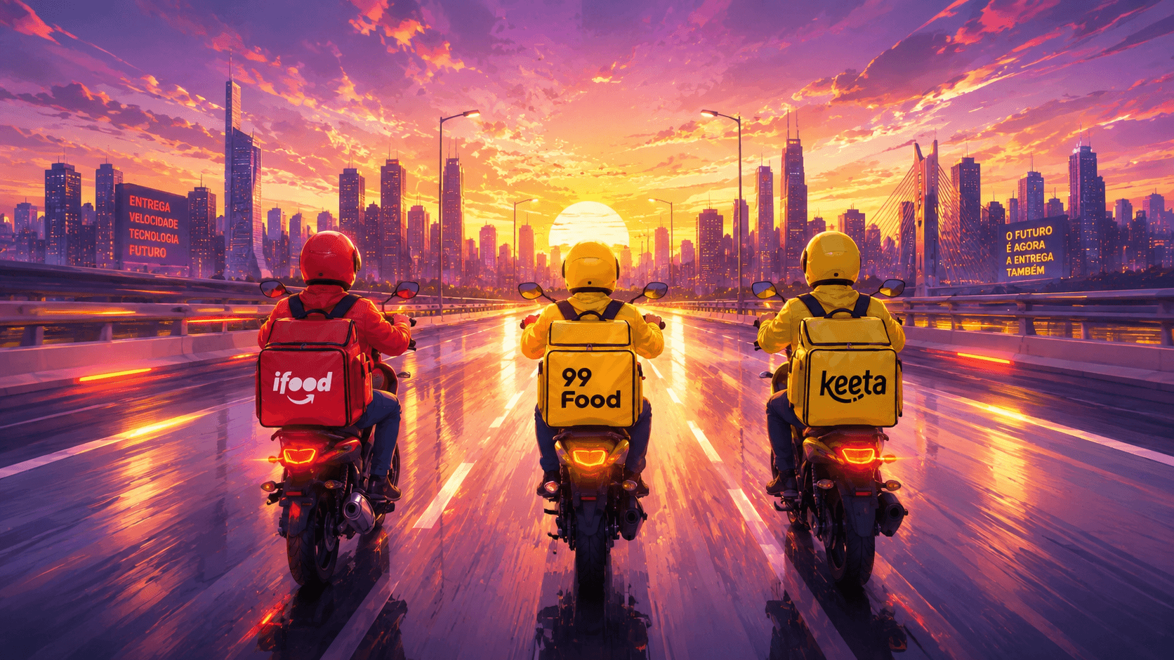 Keeta paga multas para desafiar exclusividade do iFood