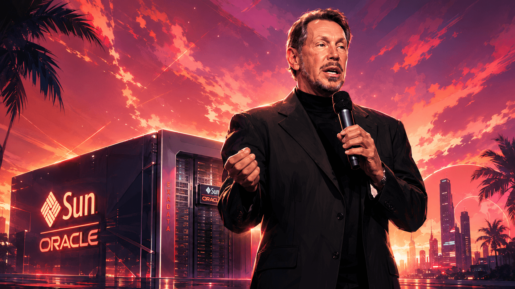 Larry Ellison emerge como um dos homens mais poderosos da IA